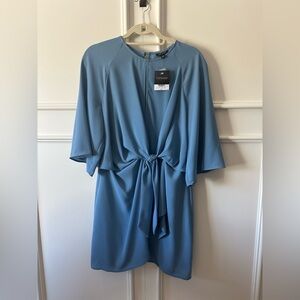 Topshop powder blue dress